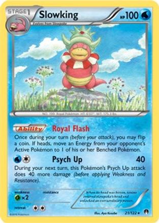 Slowking (21/122) (Cosmos Holo) [XY: BREAKpoint] - Trinity Hobby