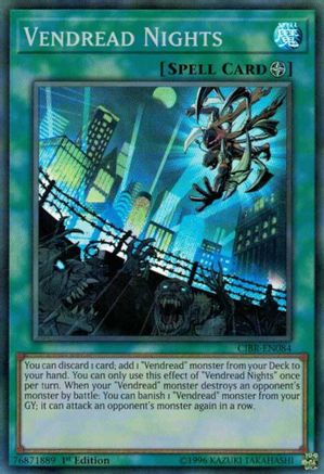 Vendread Nights [CIBR-EN084] Super Rare - Trinity Hobby