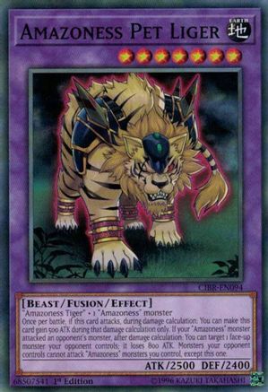 Amazoness Pet Liger [CIBR-EN094] Common - Trinity Hobby