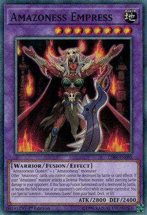 Amazoness Empress [CIBR-EN095] Common - Trinity Hobby
