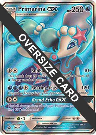 Primarina GX (SM39) (Jumbo Card) [Sun & Moon: Black Star Promos] - Trinity Hobby