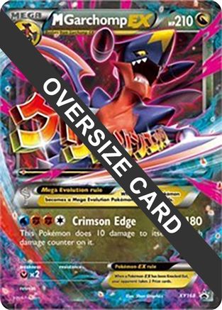 M Garchomp EX (XY168) (Jumbo Card) [XY: Black Star Promos] - Trinity Hobby