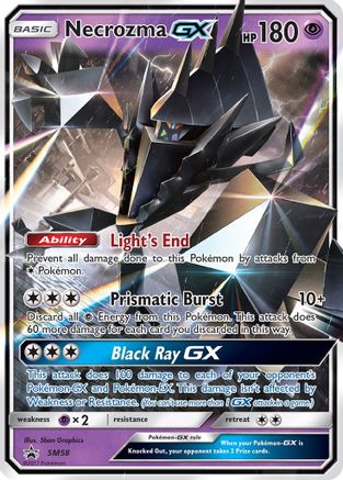 Necrozma GX (SM58) [Sun & Moon: Black Star Promos] - Trinity Hobby