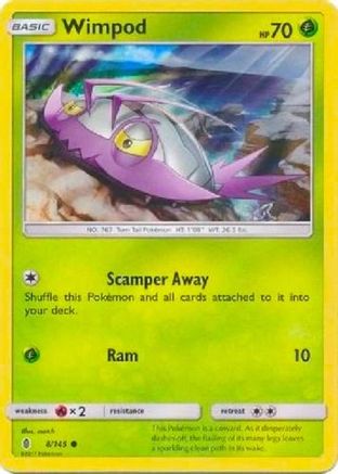Wimpod (8/145) (Collection Promo) [Sun & Moon: Guardians Rising] - Trinity Hobby
