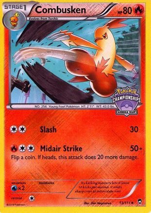Combusken (13/111) (Championship Promo) [XY: Furious Fists] - Trinity Hobby