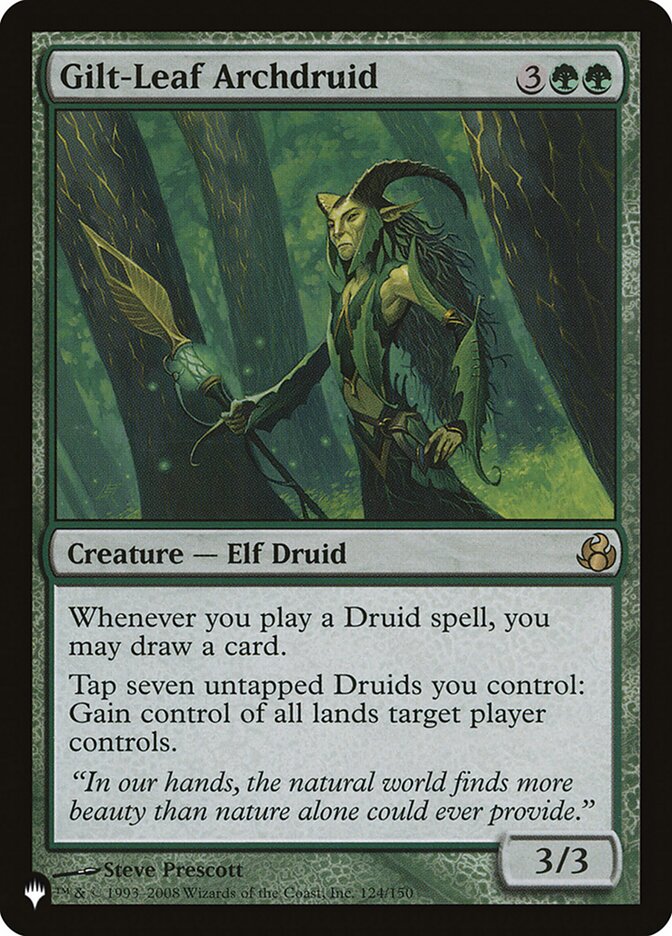 Gilt-Leaf Archdruid [The List] - Trinity Hobby