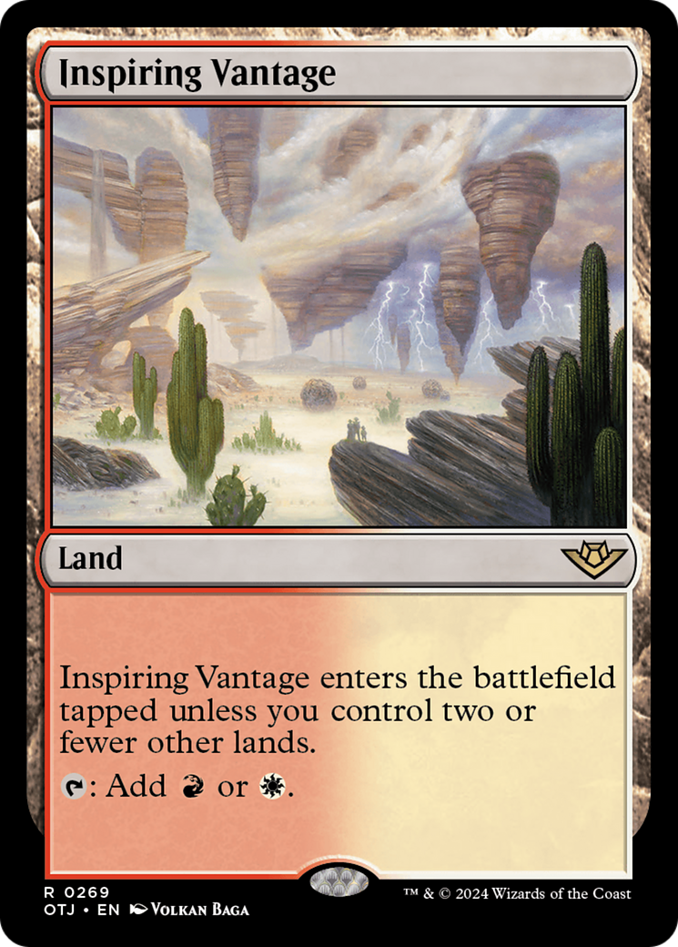 Inspiring Vantage [Outlaws of Thunder Junction] - Trinity Hobby
