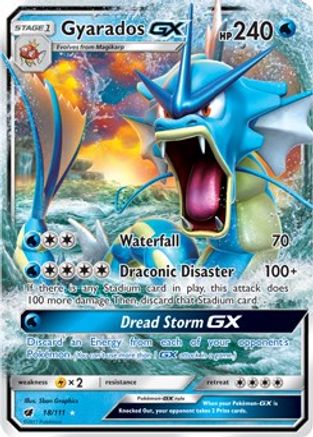Gyarados GX (18/111) [Sun & Moon: Crimson Invasion] - Trinity Hobby