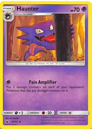 Haunter (37/111) [Sun & Moon: Crimson Invasion] - Trinity Hobby