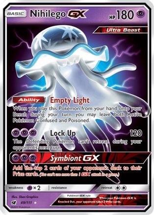 Nihilego GX (49/111) [Sun & Moon: Crimson Invasion] - Trinity Hobby