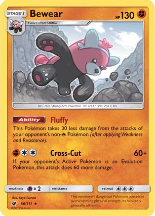 Bewear (56/111) [Sun & Moon: Crimson Invasion] - Trinity Hobby