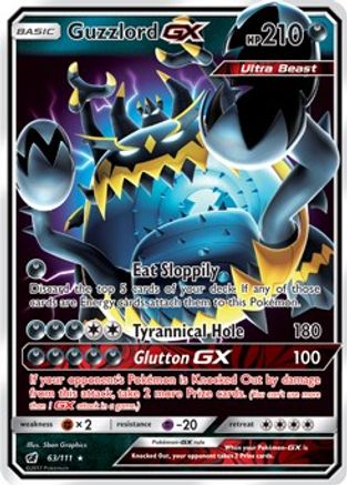 Guzzlord GX (63/111) [Sun & Moon: Crimson Invasion] - Trinity Hobby