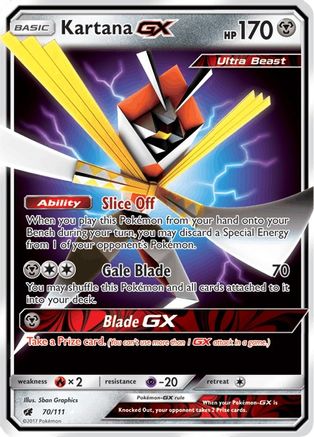 Kartana GX (70/111) [Sun & Moon: Crimson Invasion] - Trinity Hobby