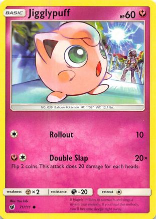 Jigglypuff (71/111) [Sun & Moon: Crimson Invasion] - Trinity Hobby