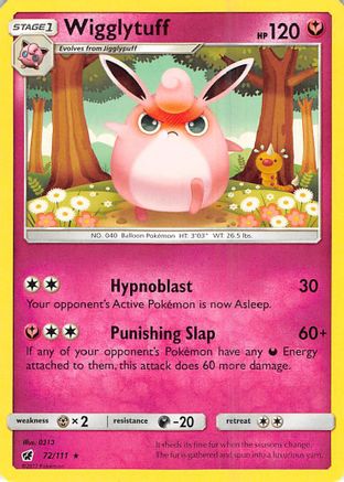 Wigglytuff (72/111) [Sun & Moon: Crimson Invasion] - Trinity Hobby
