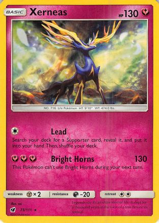 Xerneas (73/111) [Sun & Moon: Crimson Invasion] - Trinity Hobby