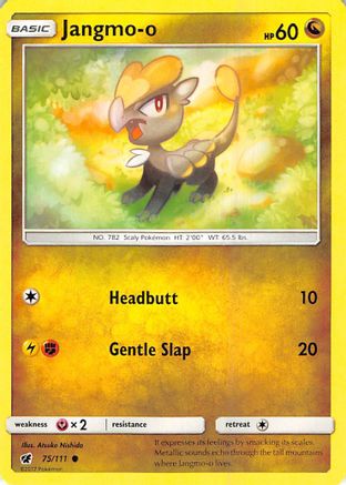Jangmo-o (75/111) [Sun & Moon: Crimson Invasion] - Trinity Hobby