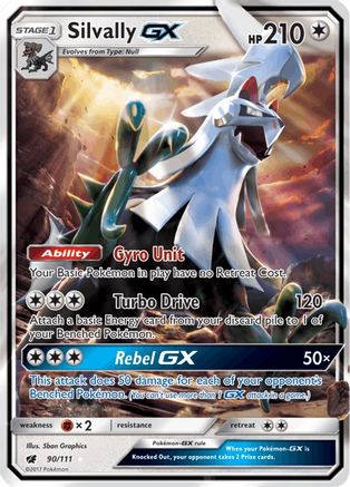 Silvally GX (90/111) [Sun & Moon: Crimson Invasion] - Trinity Hobby