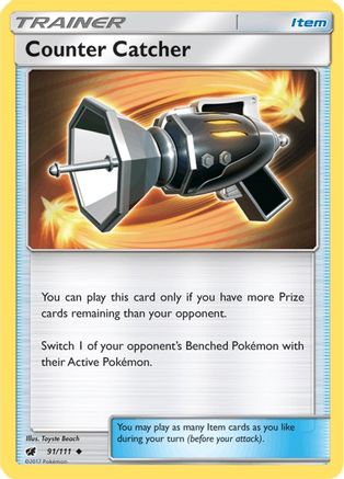 Counter Catcher (91/111) [Sun & Moon: Crimson Invasion] - Trinity Hobby