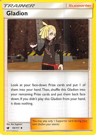 Gladion (95/111) [Sun & Moon: Crimson Invasion] - Trinity Hobby