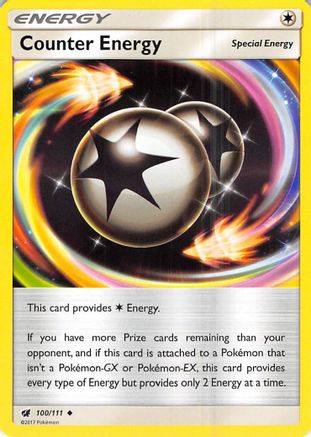 Counter Energy (100/111) [Sun & Moon: Crimson Invasion] - Trinity Hobby