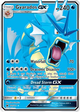 Gyarados GX (101/111) [Sun & Moon: Crimson Invasion] - Trinity Hobby