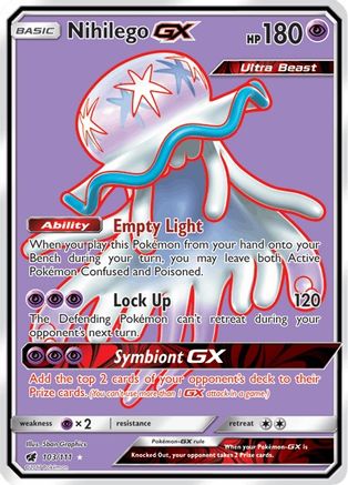 Nihilego GX (103/111) [Sun & Moon: Crimson Invasion] - Trinity Hobby