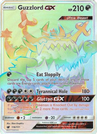 Guzzlord GX (116/111) [Sun & Moon: Crimson Invasion] - Trinity Hobby