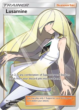 Lusamine (110/111) [Sun & Moon: Crimson Invasion] - Trinity Hobby