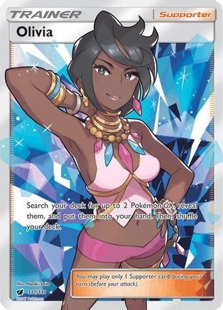 Olivia (111/111) [Sun & Moon: Crimson Invasion] - Trinity Hobby