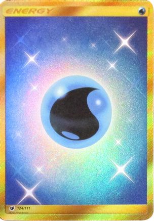 Water Energy (124/111) [Sun & Moon: Crimson Invasion] - Trinity Hobby