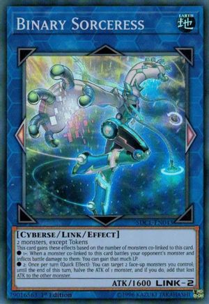 Binary Sorceress [SDCL-EN043] Super Rare - Trinity Hobby