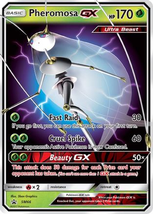 Pheromosa GX (SM66) [Sun & Moon: Black Star Promos] - Trinity Hobby