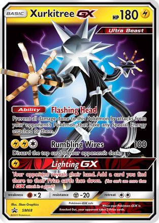 Xurkitree GX (SM68) [Sun & Moon: Black Star Promos] - Trinity Hobby