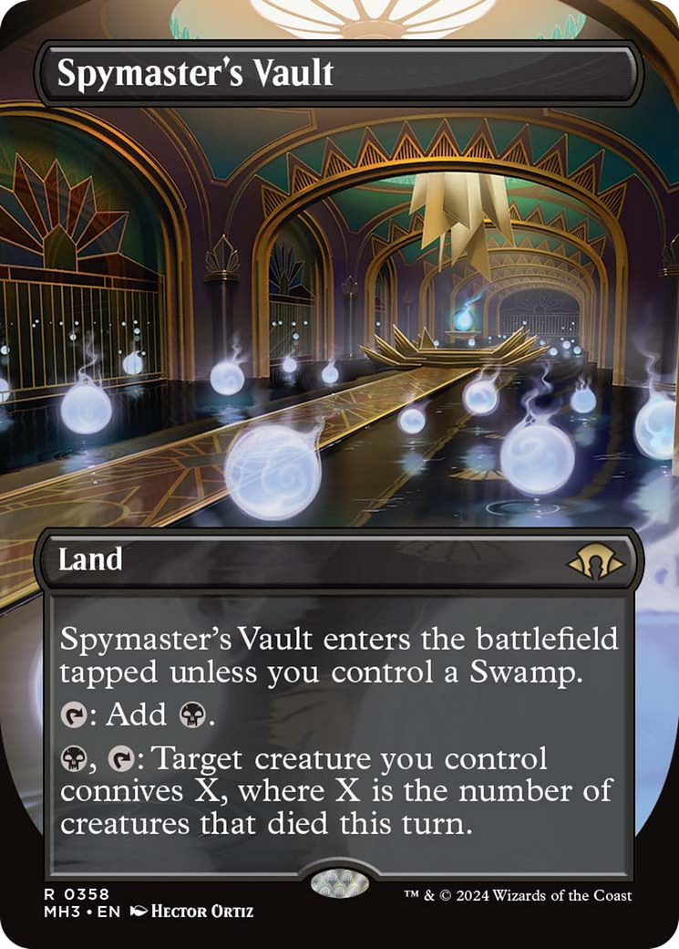 Spymaster's Vault (Borderless) [Modern Horizons 3] - Trinity Hobby