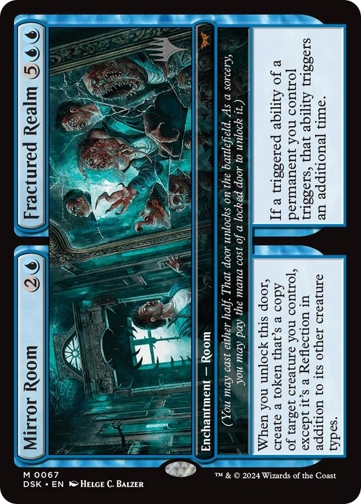 Mirror Room // Fractured Realm (Promo Pack) [Duskmourn: House of Horror Promos] - Trinity Hobby