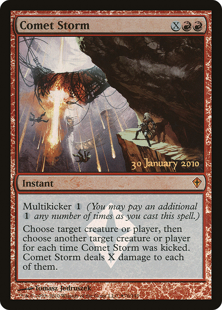 Comet Storm [Worldwake Prerelease Promos] - Trinity Hobby
