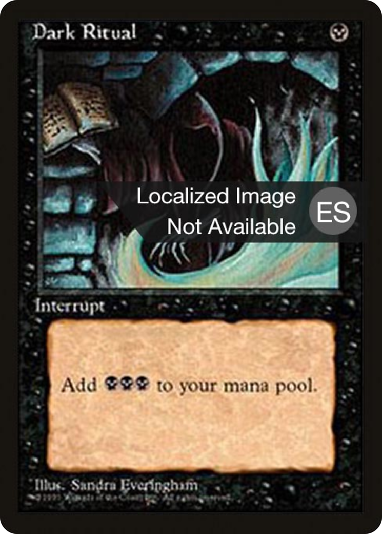 Dark Ritual [Fourth Edition (Foreign Black Border)] - Trinity Hobby