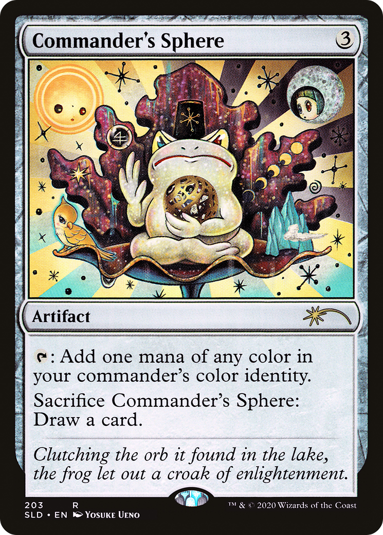 Commander's Sphere  (SLD-203) - [Secret Lair Drop] - Trinity Hobby