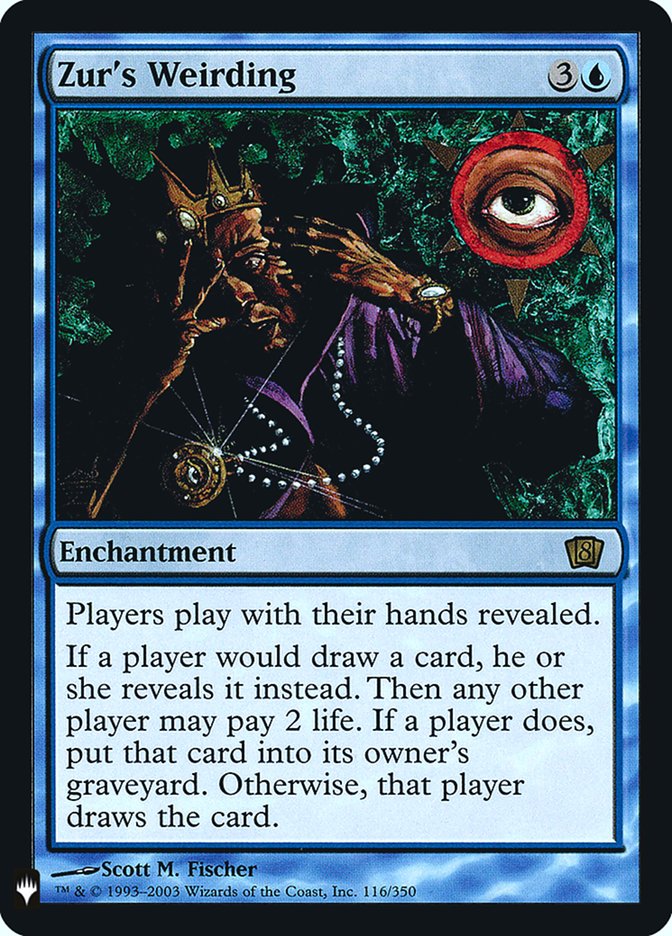 Zur's Weirding [Mystery Booster] - Trinity Hobby
