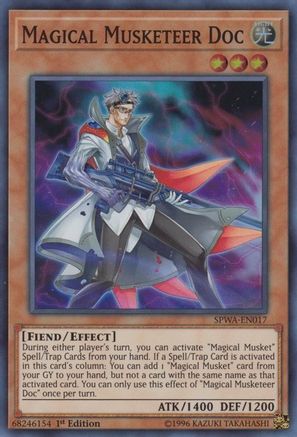 Magical Musketeer Doc [SPWA-EN017] Super Rare - Trinity Hobby