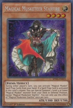 Magical Musketeer Starfire [SPWA-EN019] Secret Rare - Trinity Hobby