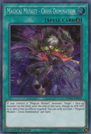 Magical Musket - Cross-Domination [SPWA-EN024] Secret Rare - Trinity Hobby