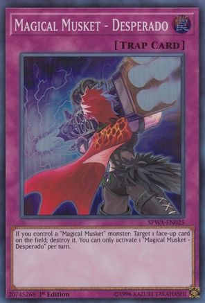 Magical Musket - Desperado [SPWA-EN025] Super Rare - Trinity Hobby