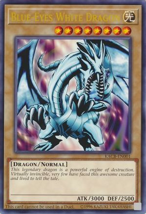 Blue-Eyes White Dragon (Oversized) [KACB-EN001] Promo - Trinity Hobby