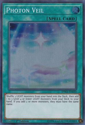 Photon Veil [SPWA-EN050] Super Rare - Trinity Hobby
