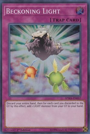 Beckoning Light [SPWA-EN057] Super Rare - Trinity Hobby