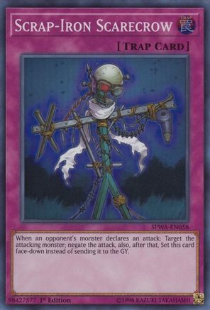 Scrap-Iron Scarecrow [SPWA-EN058] Super Rare - Trinity Hobby