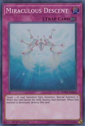 Miraculous Descent [SPWA-EN060] Super Rare - Trinity Hobby
