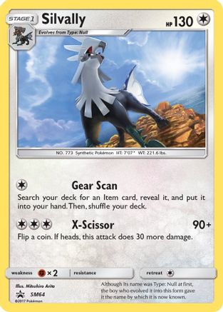 Silvally (SM64) [Sun & Moon: Black Star Promos] - Trinity Hobby